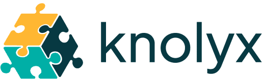 Knolyx logo featuring interlocking puzzle pieces